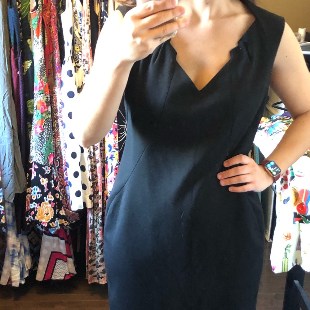 Tahari little black dress for the office